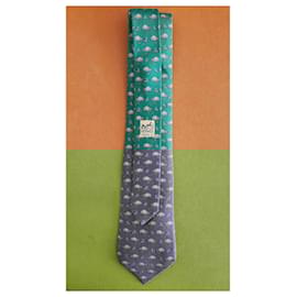 Hermès-Laços-Verde