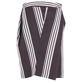 Vivienne Westwood-Minifalda a rayas en algodón estampado negro Anglomania de Vivienne Westwood-Otro