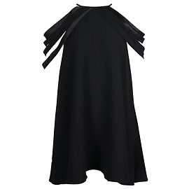 Halston Heritage Mini robe Halston à épaules dénudées en polyester noir Noir