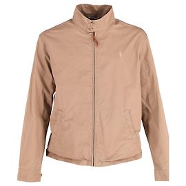 Giacca Polo Ralph Lauren Barracuda foderata in cotone beige Marrone Beige