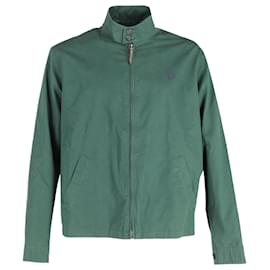 Ralph Lauren-Polo Ralph Lauren Barracuda Lined Jacket in Green Cotton-Green