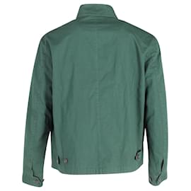 Ralph Lauren-Polo Ralph Lauren Barracuda Lined Jacket in Green Cotton-Green