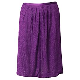 Missoni-Jupe mi-longue Missoni Arrow Lace en polyester violet-Violet