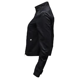 Theory-Theory Biker Jacket in Black Polyester-Black