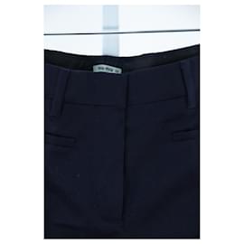 Miu Miu-Miu Miu trousers 38-Blue
