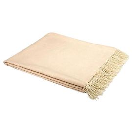 Plaid pur cachemire Malo Beige
