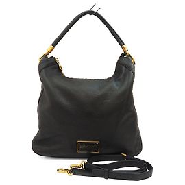 Marc by Marc Jacobs Sac hobo Too Hot to Handle noir Noir Bijouterie dorée