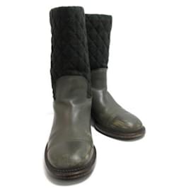 Chanel-Chanel Short Boots-Green
