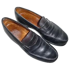 JM Weston-vintage jm weston loafer 8.5b   42 42.5 end-Black
