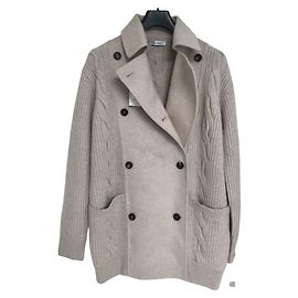Malha Max Mara de lã bege Bege