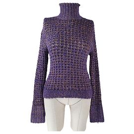 Versace Jeans Couture Polo Pullover Lila Lila