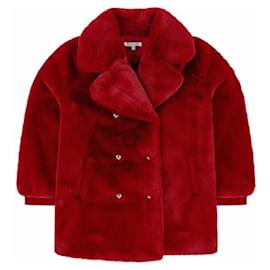 Chloé-Girl Coats outerwear-Dark red