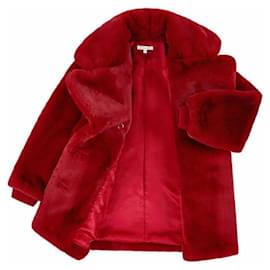 Chloé-Girl Coats outerwear-Dark red