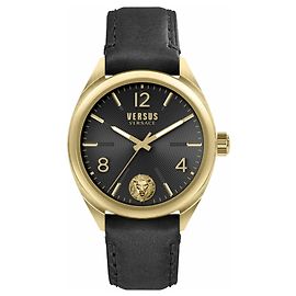 Relógio Alça Versus Versace Lexington Dourado Metálico