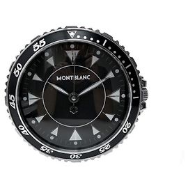 NEW WALL CLOCK MONTBLANC MEISTERSTUCK SPORT WATCH 32CM BLACK PENDULUM CLOCK Black