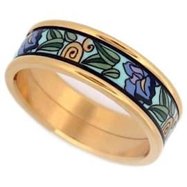Autre Marque-NINE RING MICHAELA FREY FREYWILLE ULTRA FLOWER T 53 EMAILLE-GOLD-EMAILLE-RING-Golden
