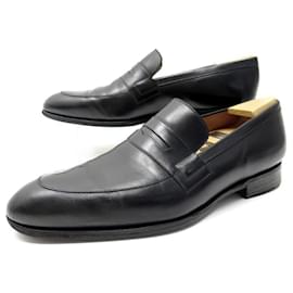 JM Weston-JM WESTON ETON SHOES 489 Church´s Loafers 8.5C 42.5 BLACK SHOES LOAFERS-Black