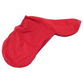 Hermès NEW HERMES HORSES SADDLE COVER IN RED POLYESTER NEW RED SADDLE COVER Red