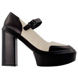 Robert Clergerie Décolleté Juna in Pelle Nera Nero