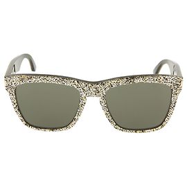 Saint Laurent Square-Frame Acetate Sunglasses Grey