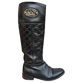 Gucci-Gucci p boots 39-Black