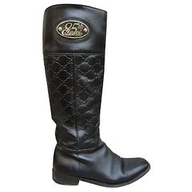 botas gucci 39 Negro