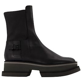Robert Clergerie Botas Bey en Piel Negra Negro