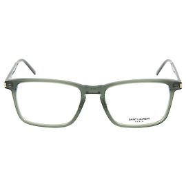Saint Laurent Square-Frame Optical Glasses Green