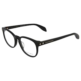 Alexander Mcqueen-Alexander McQueen Round-Frame Optical Glasses-Other