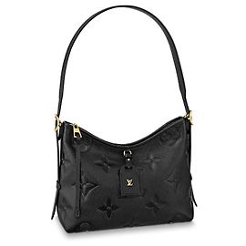 Louis Vuitton LV Carryall PM Pelle nera Nero