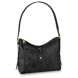 Louis Vuitton-LV Carryall PM Pelle nera-Nero