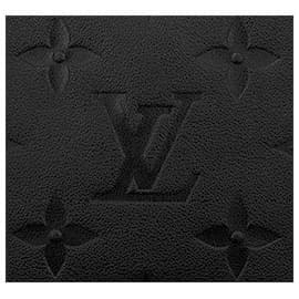 Louis Vuitton-LV Carryall PM Black leather-Black