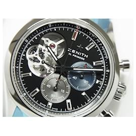 Zénith-ZENITH Chrono Master opened black Dial '22 new model unused Mens-Silvery