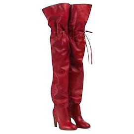Gucci botas Roja