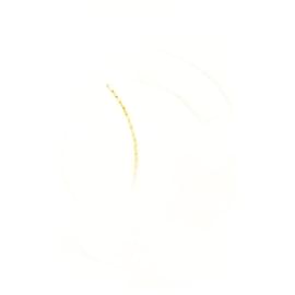Chanel-Portefeuille à long rabat en cuir caviar jaune Timeless CC Logo-Autre