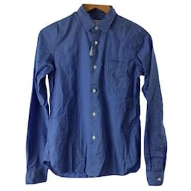 Junya Watanabe-Junya Watanabe Long Sleeve Shirt-Blue