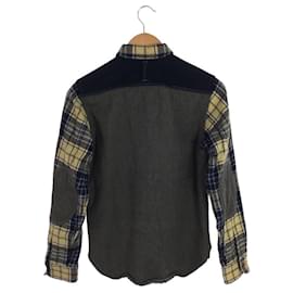 Junya Watanabe-Junya Watanabe Long Sleeve Shirt-Navy blue