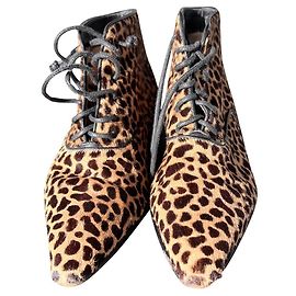 Walter Steiger bottines Noir Beige