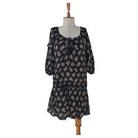 Vestido Ralph Lauren Denim & Supply de algodão e viscose Multicor