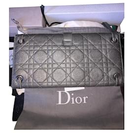 Dior-Clutch-Taschen-Grau