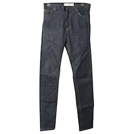 Victoria Beckham-Calça jeans japonesa de corte reto Victoria Beckham em algodão azul-Cinza