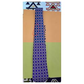 Hermès-Ties-Dark blue