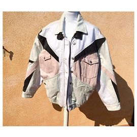 Isabel Marant Sao Steppjacke Hellblau Baumwolle Hellblau