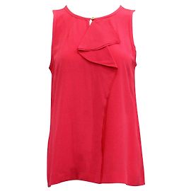 Marc by Marc Jacobs Top en soie sans manches rose Rose