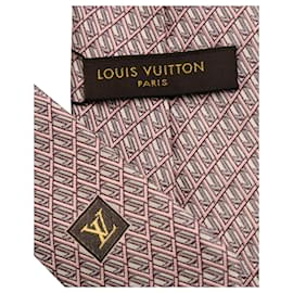 Louis Vuitton-Grey & Pink Pattern -Pink