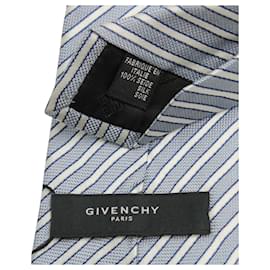 Givenchy-Blue & White Striped -Blue