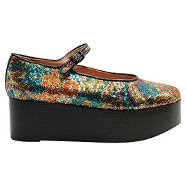 Carven Mary Jane à plateforme à sequins Autre