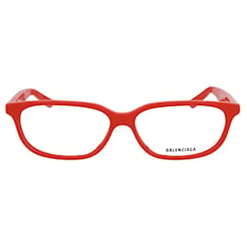 Balenciaga-Balenciaga Cat-Eye Frame Acetate Optical Frames-Red