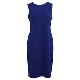 Calvin Klein Blaues Etuikleid Blau