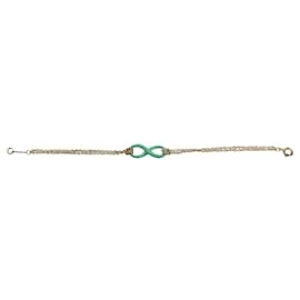 Tiffany & Co-Tiffany Infinity-Armband-Silber,Metallisch